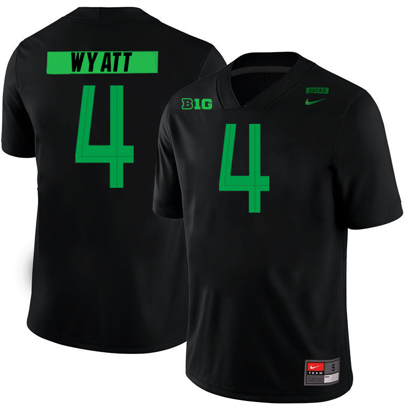 Nasir Wyatt Oregon Jersey,Oregon Ducks Football Uniforms,Jerseys Youth-Black